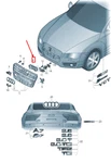 New Audi A7 Sportback Radiator Grille Cover 4G8853037D9B9. Fixed Price $21.80.