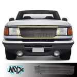Fits 93-97 Ford Ranger Billet Grille Chrome Front Main Upper Insert. Fixed Price $69.99.