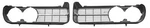 1968-68 Firebird Grille 400 Pair. Fixed Price $312.91.