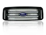 Ford Black Paintable Grille 05-07 Super Duty 99-04 F250 F350 Conversion. Fixed Price $349.00.