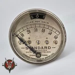 Antique 1909 Nickel-plated Brass Standard 50 Mph Speedometer. Fixed Price $1200.00.