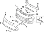 Genuine Hyundai Front Mount Bracket 86535-BE000. Fixed Price $93.16.