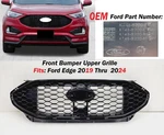 Genuine Oem 2019-2024 Ford Edge Front Bumper Upper Grille Black KT4Z-8200-BA. Fixed Price $180.00.