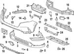 Genuine Honda Radiator Shutter Assembly 71350-3A0-A01. Fixed Price $215.11.