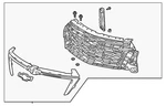 Genuine Gm Grille Assembly 87830145. Fixed Price $731.39.