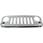 Grille For 2007-2016 Jeep Wrangler (jk) Chrome Plastic. Fixed Price $385.20.
