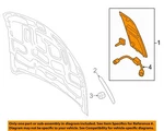 Ford Oem 18-23 Mustang Hood Exterior Trim-scoop JR3Z16C630APTM. Fixed Price $201.36.