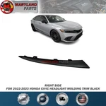 For 2022-2023 Honda Civic Right Headlight Molding Trim Black. Fixed Price $14.99.