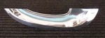 Orig Used Gm 1958 - 1962 Corvette Lh Upper Chrome Grille Eyebrow Trim #3740209. Fixed Price $55.00.