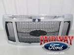16 Thru 24 Super Duty Medium F-650 F-750 Oem Ford Chrome Black Grille New. Fixed Price $2559.95.