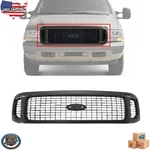 2000-2004 Ford Excursion Sport Front Grille Assembly Black Frame FO1200449. Fixed Price $133.36.