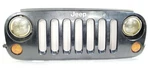 Complete Black Grille With Lights Minor Rash Oem 2007 2018 Jeep Wrangler. Fixed Price $55.13.