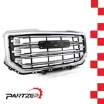 Or 2016 2017-2019 Gmc Sierra 1500 Front Upper Bumper Grille Chrome Trim. Fixed Price $139.99.