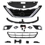 12PC For Altima 2016-2018 Grille Fog Light Kit Radiator Cover Bumper Bracket. Fixed Price $99.89.