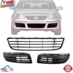 New Front Bumper Lower Grille + Fog Light Covers For 2005-2010 Volkswagen Jetta. Fixed Price $89.98.