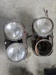 1959 Ford Fairlane Galaxie Custom 300 Headlamp Headlight Buckets Mount Panels. Fixed Price $54.00.