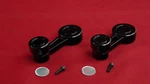 Black Billet Aluminum Shorty Quarter Window Crank Set. Ford Mustang Cougar Etc.. Fixed Price $89.99.