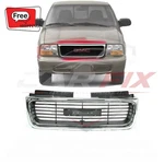 New For Grille Chrome & Black Gmc Sonoma 1998-01 Jimmy 1998-2004 GM1200422. Fixed Price $84.05.