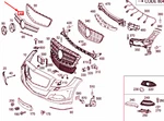 Mercedes-benz Cls C218 Radiator Grille Cover Trim A2188851022 No Duties. Fixed Price $157.95.