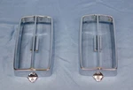 Sport Lamp Bezels 1970 71 Mercury Cyclone Gt 351 429 Cj-spoiler-grill Light. Fixed Price $895.00.