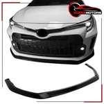 For 2023-2024 Toyota Gr Corolla As Style Front Bumper Lower Lip Gloss Black 3PCS. Fixed Price $100.99.