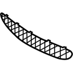 Genuine Mercedes-benz Oe Screen 211-885-13-53. Fixed Price $244.23.