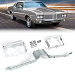 Grille Center Stone Shield & Headlamp Housing For 1971 1972 Oldsmobile Cutlass. Fixed Price $193.20.