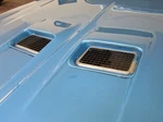 1970 & 1972 Buick Skylark Gs Hood Chrome Grill Inserts. All Models. Die Cast. Fixed Price $197.50.