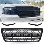 Front 2004-2008 Ford F150 Glossy Black Grille Does Not Fit Svt Raptor. Fixed Price $86.00.