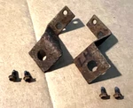 1964 1/2 1965 Ford Mustang Front Grille Ray Bar & Rh Brackets Screws Oem. Fixed Price $22.27.