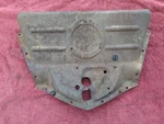 1946 1947 1948 Chevy Car Upper Grille Baffle Gm Lower Hood Latch Cover Chevrolet. Fixed Price $250.00.