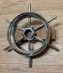 Vintage 1955 1956 Packard Clipper Grille Emblem 466487 Nautical Ships Wheel Nice. Fixed Price $59.15.