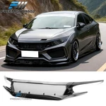 Fits 2016-2021 Honda Civic Jdm Style High Flow Front Upper Grille Gloss Black. Fixed Price $95.99.