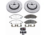 For 2022-2024 Jeep Grand Cherokee Brake Pad Rotor Kit Power Stop 44668YMXP. Fixed Price $407.08.