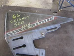 66 67 Coronet Mopar Body Left Rear 1/4 Window Glass W/ Trim Non Ac Oem. Fixed Price $225.00.