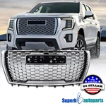 Fits 2021-2024 Gmc Yukon Xl Denali Front Grille Polished Chrome Finish. Fixed Price $238.98.