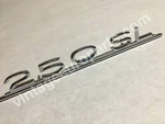250SL Type Designation Trunk Emblem Fits Mercedes W113 1138170215. Fixed Price $166.75.
