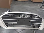 Grille Sedan Center Chrome Surround Korea Built Fits 18 Elantra 510532. Fixed Price $160.93.