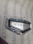 1969 Mercury Marquis Hood Center Grille Ornament Emblem Ford C9MY-8A223-B. Fixed Price $150.00.