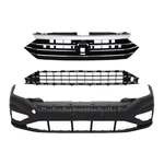 Front Bumper Cover Upper Lower Grille For 2019 2020 2021 Volkswagen Jetta 3PCS. Fixed Price $280.00.