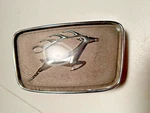 Triumph Stag Deer Chrome Grille Badge Front Emblem. Fixed Price $175.00.