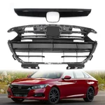 Front Upper Lower Bumper Grill With Black Trim For 2021 2022 2023 Honda Accord. Fixed Price $119.99.
