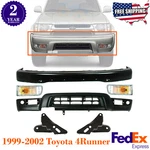 Front Bumper Primed Steel + Valance Fog Lights For 1999-2002 Toyota 4RUNNER. Fixed Price $319.50.