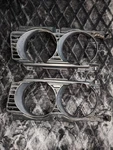 Bmw 88-95 E34 Series Headlight Lamp Grille Bracket Trim Right & Left Oem. Fixed Price $120.00.