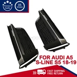 New Front Bumper Fog Light Grille Cover Fit Audi A5 S-line S5 2018-2019 Us. Fixed Price $57.97.