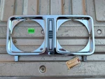 Nos 75-78 Ford Ltd Custom 500 Right Hand Headlight Trim Bezel Oem D5AB-13045-AA. Fixed Price $75.00.