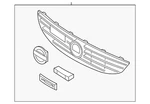 Genuine Volvo Grille Assembly 31425886. Fixed Price $380.08.