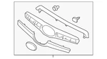 Genuine Subaru Grille Uprspv (front Upper) 91121SJ060. Fixed Price $218.78.