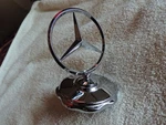 New Mercedes Hood Star With Used Base. Excellent Condition. Part #1088880217. Fixed Price $199.00.