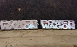 1979 Dodge Power Wagon Side Emblems Oem Part Needs Refurbished. Fixed Price $180.00.